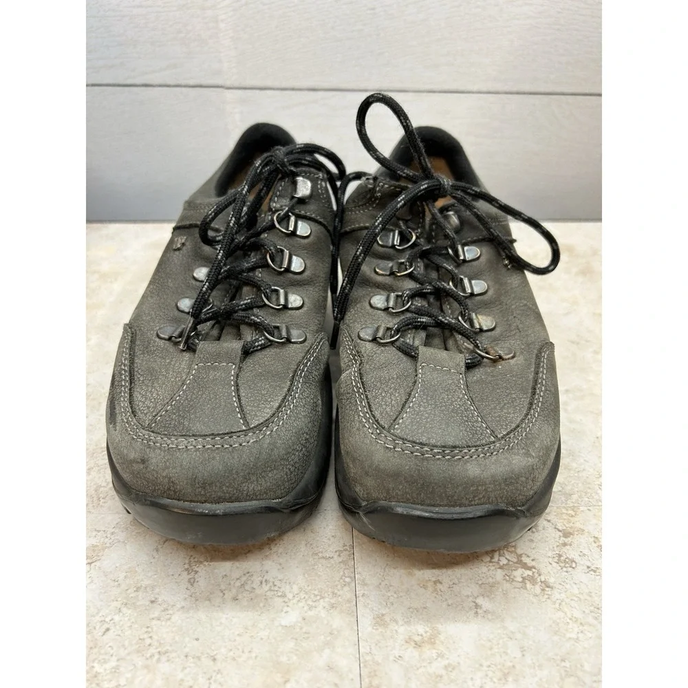 Finn Comfort Murnau Lace-Up Low-Top Nubuck Leather‎ Hiking Shoes Women Size 5